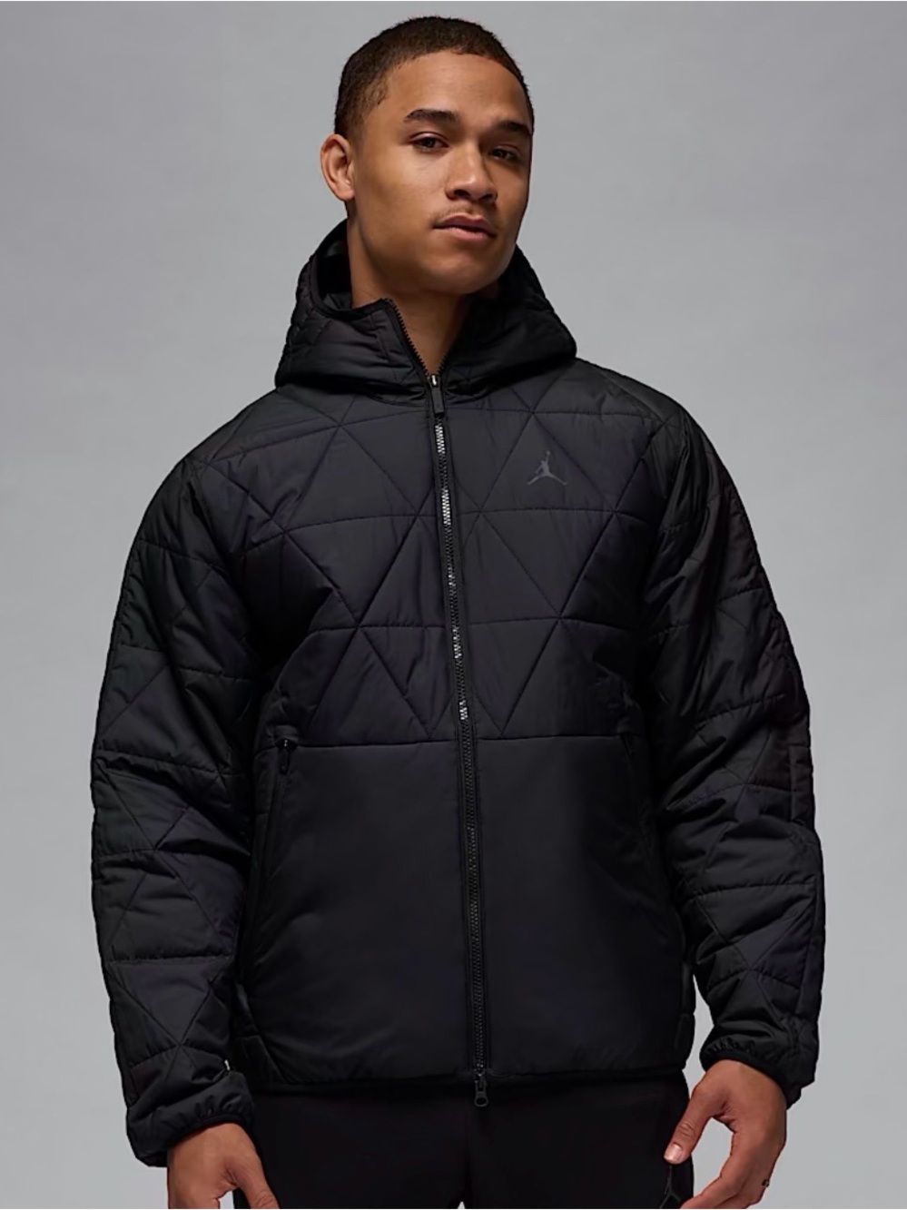 Nike Air Jordan Therma-FIT Jacket Black FZ3162-010 Midweight Jacket